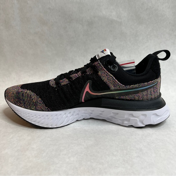 NIKE BETRUE React Infinity Run Flyknit 2 Be True - DD6790-001 - Sz M5.5/W7 - Picture 8 of 16
